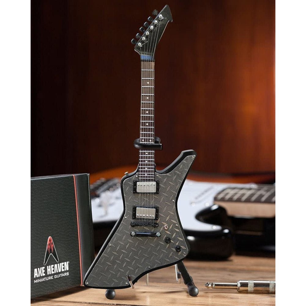 METALLICA メタリカ - James Hetfield愛用モデル / DIAMOND PLATE EXPLORER / ミニチュア / ミニチュア楽器 - PGS